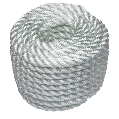 3-Strand Nylon Rope 4mm-56mm Custom Length for Fishing and Marine