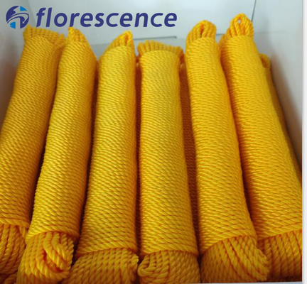 UV-Resistant Colorfast Buoyant 3-Strand PE Rope for Marine and Outdoor Use