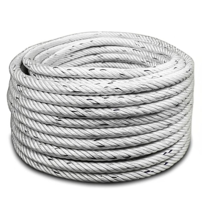 8-Strand Nylon Marine Mooring Rope 48mm-96mm 220m High Strength