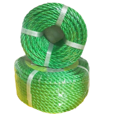 3 Strand PE Fishing Twine 1mm-10mm Blue Yellow Rope