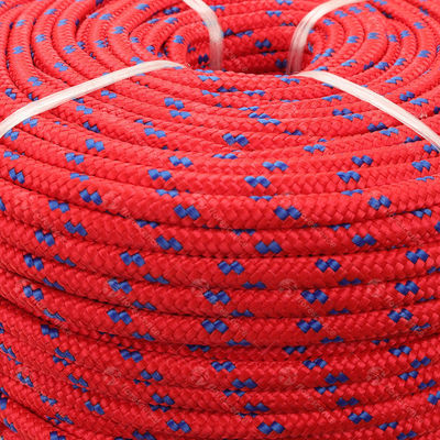 10mm 12mm 14mm Double Braided Polypropylene Multifilament PP Rope UV Treated