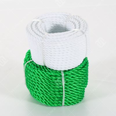 Wholesale High Strength 3 Strand PP Rope 6mm-40mm Size 200m/220m Length For Packaging Bundling