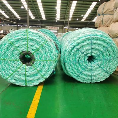 Floating 8 Strand PP Polysteel Marine Aquaculture Rope Marine Mooring Hawser Rope 32mm/48mm/64mm/72mm/80mm Hot Sale