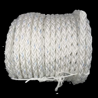 Heavy Duty Saltwater Resistant Torque Neutral 8-Strand Polyester Rope for Marine Mooring