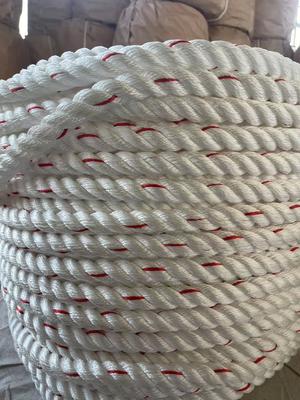 6mm UV Resistant Waterproof 3 Strand PP Rope - High Strength Polypropylene Twist Rope for Logistics