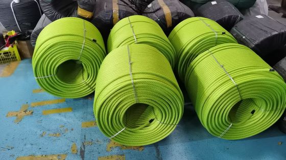 6-Strand Braided 500m Outdoor Playground Combination Rope For Climbing Net