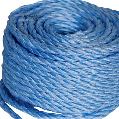 High Strength Weather Resistant 3 Strand Polyester Rope with Low Stretch for Marine and Outdoor Use