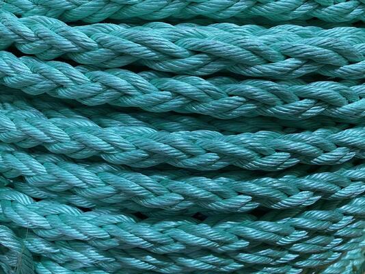 22mm-32mm High MBL UV Resistant Floating 8 Strand PP Rope for Marine and Aquaculture