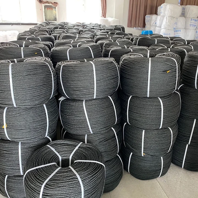 Hot Sales 3 Strand Twisted PP Rope Polypropylene Rope 6mm-40mm Size 200m/220m Length For Packaging