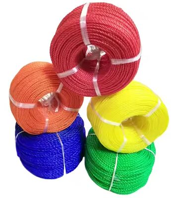 3 Strand PE Rope with Hinge Design in High-Visibility Colors for Weather-Resistant Packing