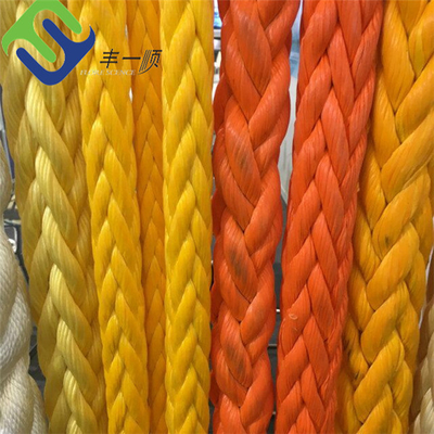 Vessel Marine Braided Rope 12 Strands Uhmwpe Braided Mooring Lines