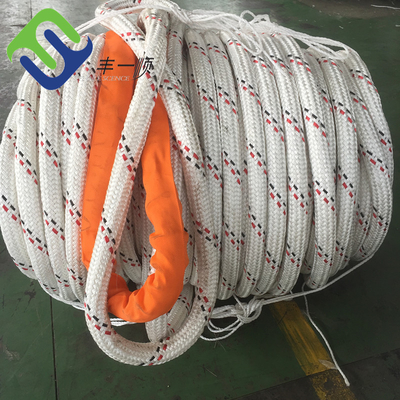 corrosive Resistant Cruise Ship Mooring Lines Uhmwpe 29mm 8 Strand Mooring Rope