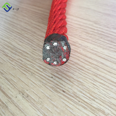 Nylon Playground Climbing Net Rope 16mm Outdoor High Breaking Load 40KN