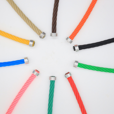 PP Polypropylene Outdoor Playground Rope 6 Strand 16mm With Steel Core