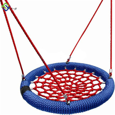 Child Bird Nest Basket Playground Net Swing 100cm Outdoor Customized
