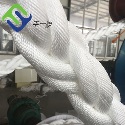68mm X 220m Nylon Mooring Rope 2 Meter Splice Eyes Both Ends Mildew Resistance