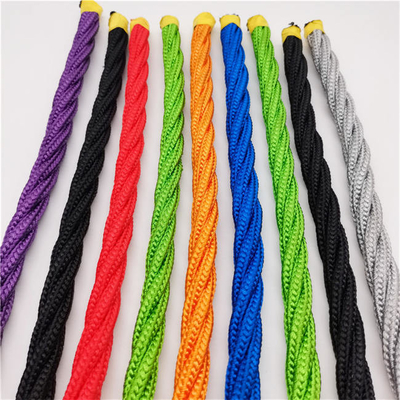 Customized Polyester Combination Rope 12mm - 20mm Playground Steel Core Wire Rope