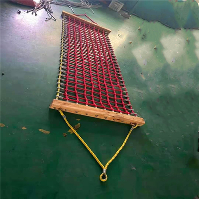 Colorful Hammock Net Tree Swing wear resistance For Playground Equipment