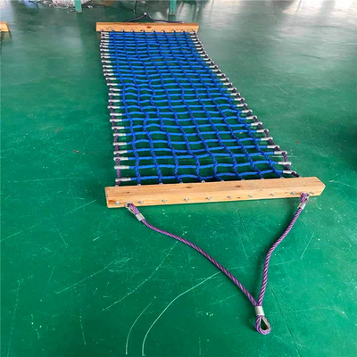 Colorful Hammock Net Tree Swing wear resistance For Playground Equipment