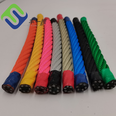 8mm - 12mm Playground Combination Rope Anti UV PP Polyester Nylon