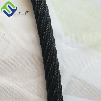 Medium Lay 16mm Twist Polyester Combination Rope For Children Playground