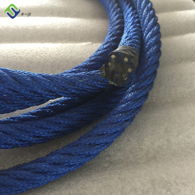 6 Strand 16mm Steel Core Polyester Combination Playground Wire Rope