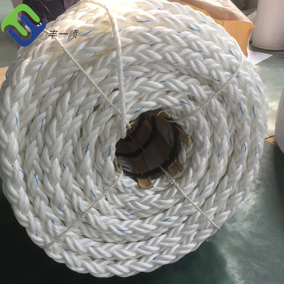 8 Strand Marine Hawser Rope 76mmx220m Polypropylene Braided Rope With High MBL