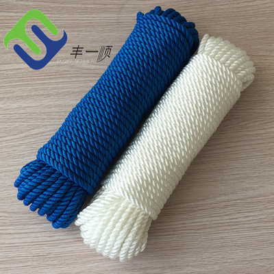 3 Strand Twisted Nylon Polyamide Marine Mooring Rope Sailing Yacht Rope