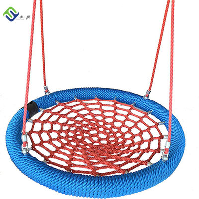 Outdoor Playground Rope Net Swing Seat Children Safe Commercial Garden Park Yard