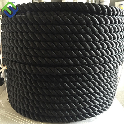 Three Strand Twisted Nylon Anchor Line 4mm - 50mm Non Floating With Thimble