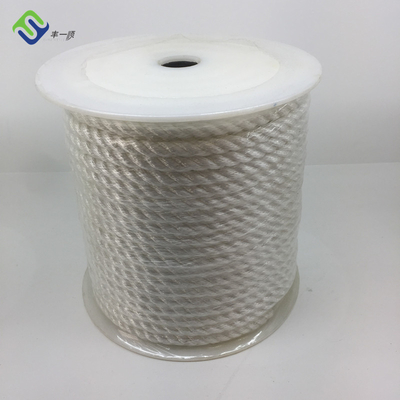Multipurpose 3 Strand Nylon Anchor Line Polyamide Black Dock Rope