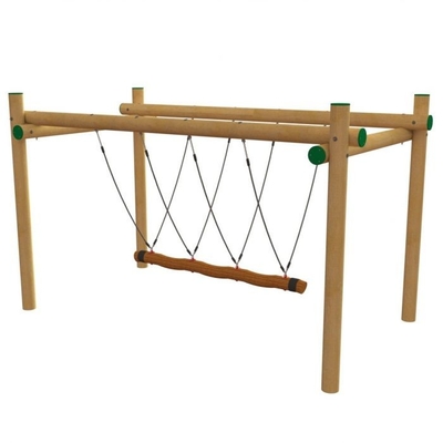 Children Suspension Hanging Rope Bridge UV Stabilized For Playground