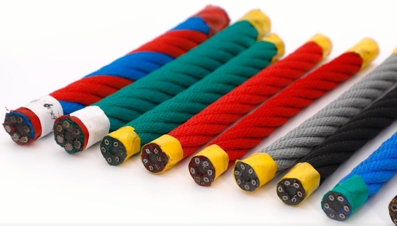 Combination Rope Web Playground Climbing Net Anti UV With Steel Core