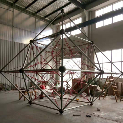 Customized Sizes Spider Net Rope Climbing Net For Children Playground