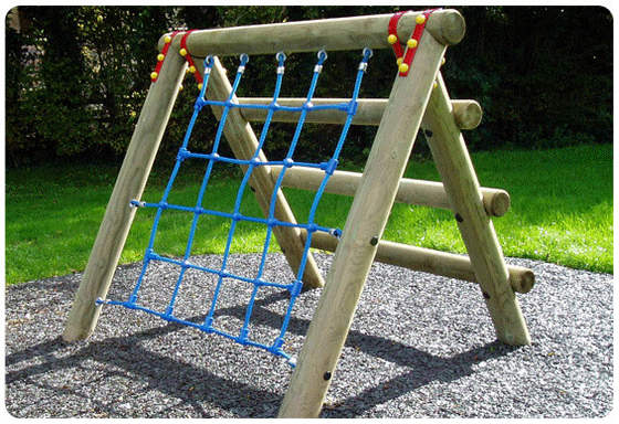 Combination Childrens Climbing Net Playground 1mx2m Customized