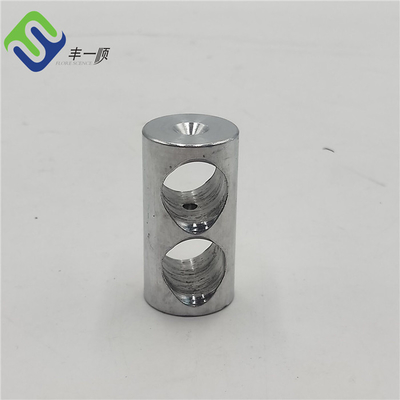 Crossed Wire Playground Rope Connector Parallel 16mm Aluminium