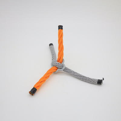 Playground Cross Metal Rope Connectors 16mm Aluminum For Climbing Cargo Net