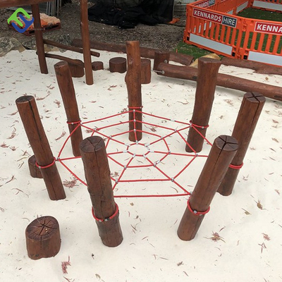 Customized Sizes Spider Net Rope Climbing Net For Children Playground