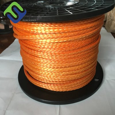 High Strength 12 Strand HMPE Spliced Rope For Industrial Leisure Marine Military Mining