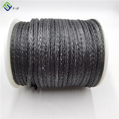 High Strength 12 Strand HMPE Spliced Rope For Industrial Leisure Marine Military Mining