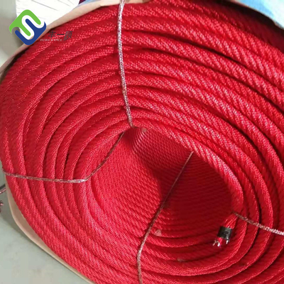 Customized Size Playground Climbing Nets 6 Strand Polyester Combination Rope
