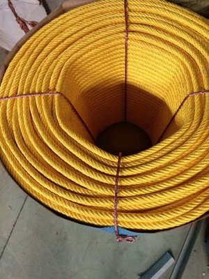 4 Or 6 Strand Twisted Polyester Steel Wire Core Combination Rope For Hammock Swing