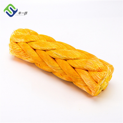 Marine 48mm*200m Braided 12 Strand UHMWPE Cable For Vessel Mooring