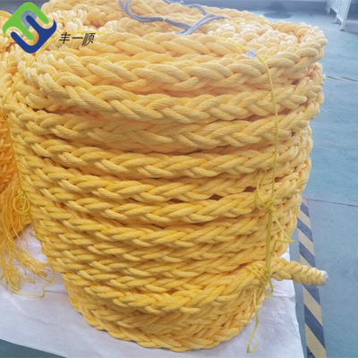White Color 8 Strand PP Rope Polypropylene Hawser PP Mooring Ropes