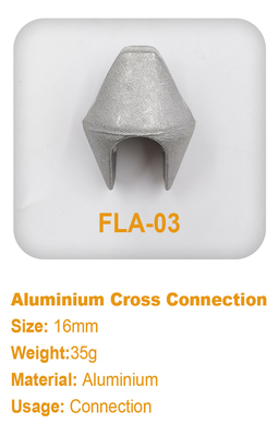 Aluminum 16mm Playground Rope Connector Rope Knots