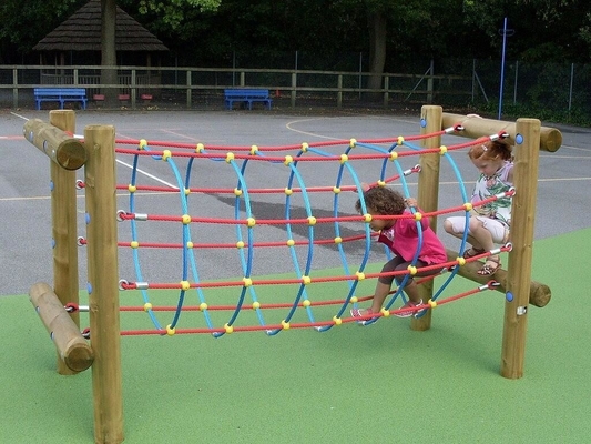 Dia 16mm Playground Combination Rope Tunnel For Kids Playing