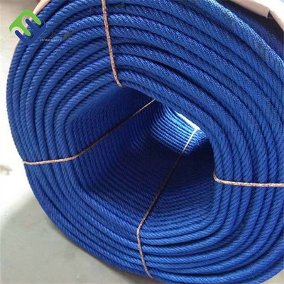 16mm 6 strand Polyester combination rope with steel wire for playground