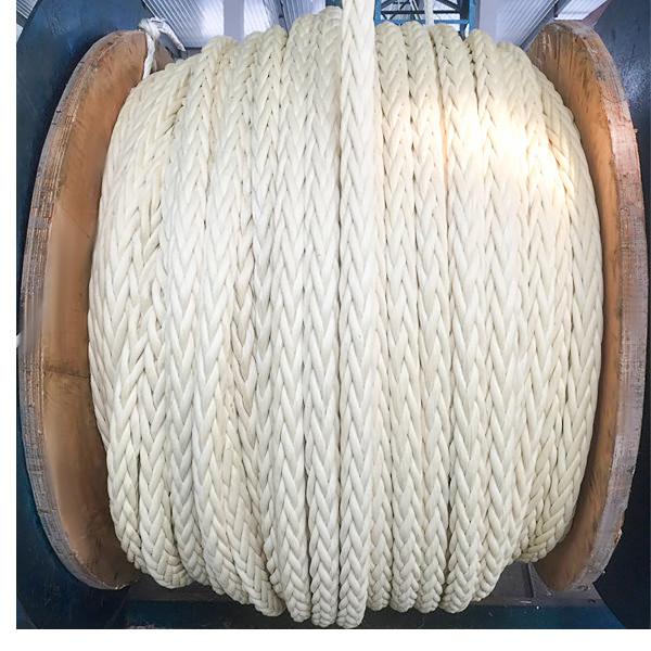 High Tensile 40mm 44mm 48mm 56mm 64mm UHMWPE Core Polyester Cover Ship ...