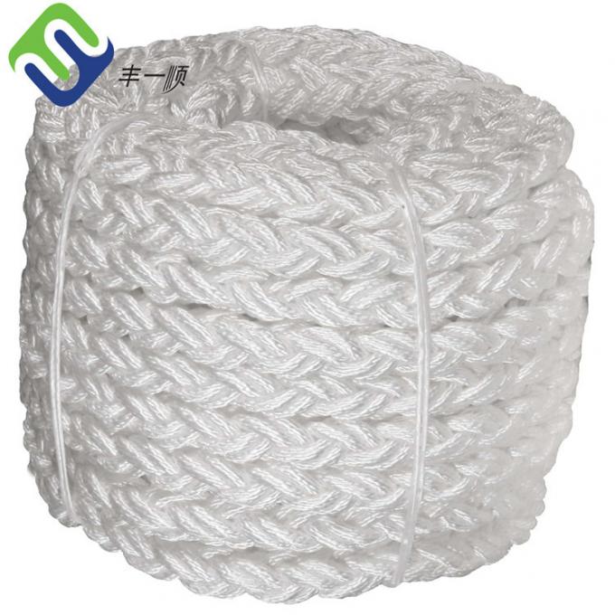 48MM 8 Strands Nylon Rope And 12 Strands Synthetic Nylon Mooring Ropes