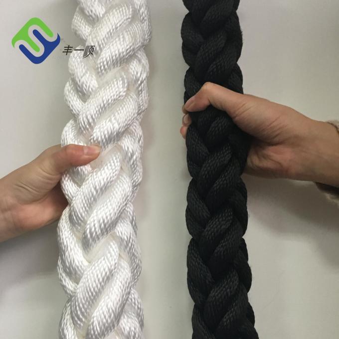 Yate Rope Soft Rope Braid Polyester Yacht Rope white 8 Strand 40mm - 200mm Diameter